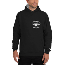 Load image into Gallery viewer, "Wash in Oil Rinse in Jet Fuel" Champion Hoodie