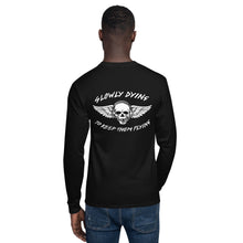 Load image into Gallery viewer, "Slowly Dying to Keep Them Flying" Long Sleeve Tee