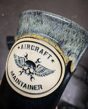 Load image into Gallery viewer, Handmade Engraved Aircraft Maintainer Mug
