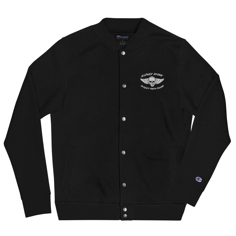 Embroidered Aircraft Maintainer x Champion Bomber Jacket